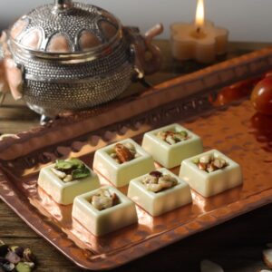 Mint choco dry fruit Barfi